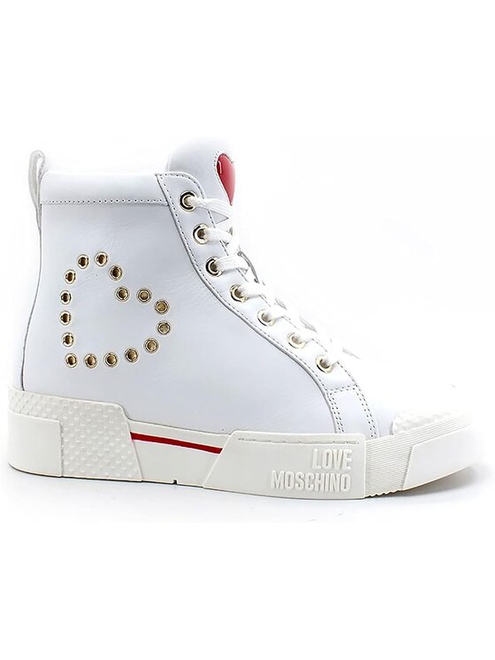 LOVE MOSCHINO LOVE MOSCHINO Sneakersy ja15465g0dia0100 Biały