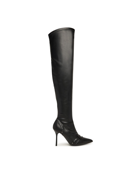 KARL LAGERFELD KARL LAGERFELD Μπότες πάνω από το γόνατο KL30987 Μαύρο