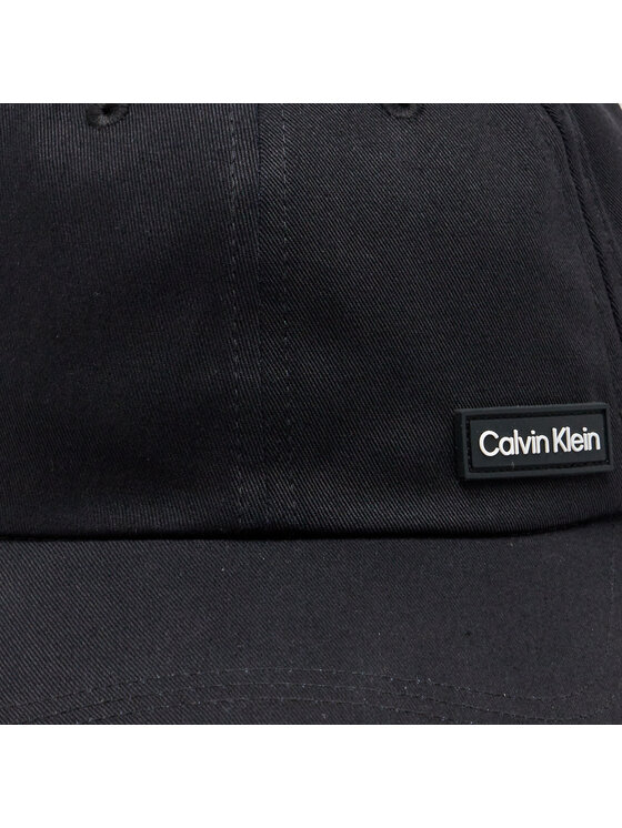 Calvin Klein Calvin Klein Kepurė su snapeliu Elevated Patch K50K510487 Juoda