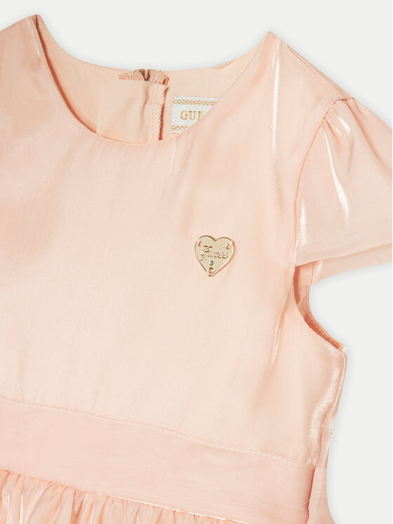 Guess Guess Sukienka codzienna A5RK09 WGWQ0 Różowy Regular Fit