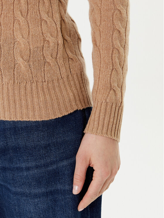Polo Ralph Lauren Polo Ralph Lauren Sweater 211971866002 Bézs Slim Fit