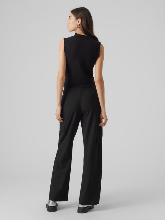 Vero Moda Vero Moda Palaidinė Gold 10297855 Juoda Slim Fit