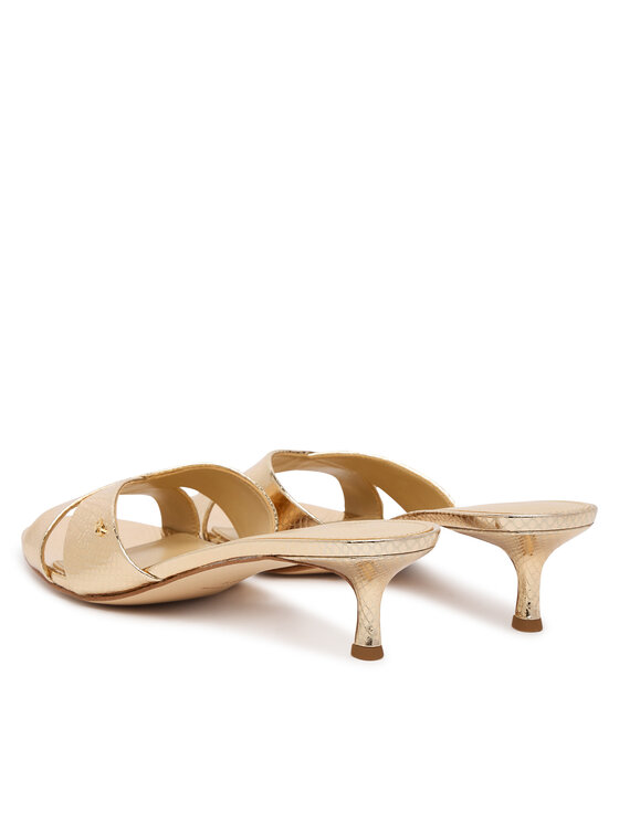 MICHAEL Michael Kors MICHAEL Michael Kors Шльопанці Cassidy Kitten 40S6CSMS1M Золотий