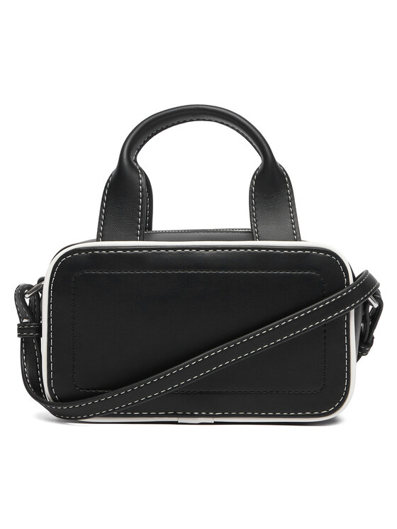 Calvin Klein Calvin Klein Rankinė Contrast Ck Mini Bauletto Bag LV04F1257G Juoda