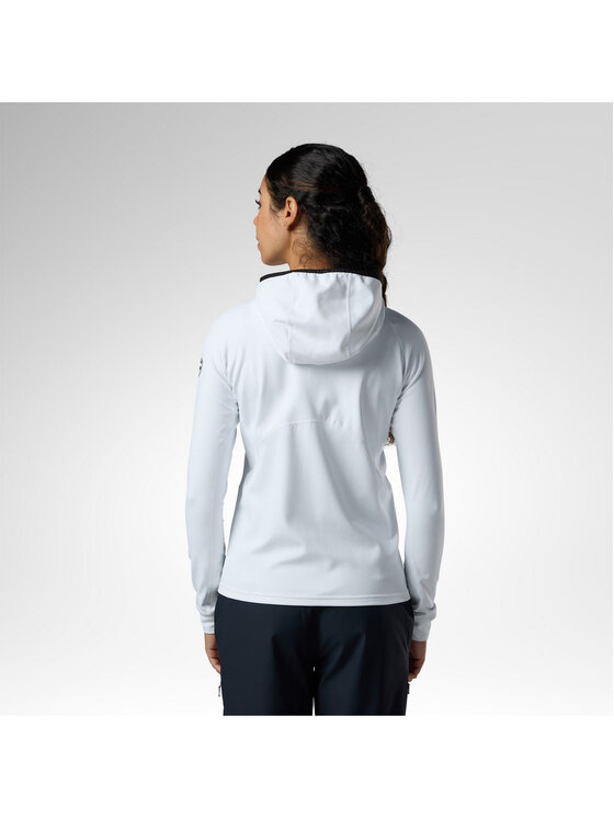 Rossignol Rossignol Bluza techniczna W Mid Layer Thin Fz Biały Slim Fit
