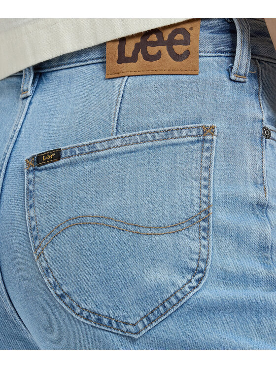 Lee Lee Jeansy 112381378 Niebieski Slim Fit