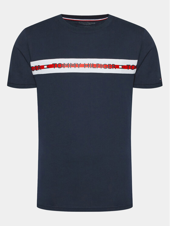 Tommy Hilfiger Tommy Hilfiger Póló UM0UM01915 Sötétkék Regular Fit