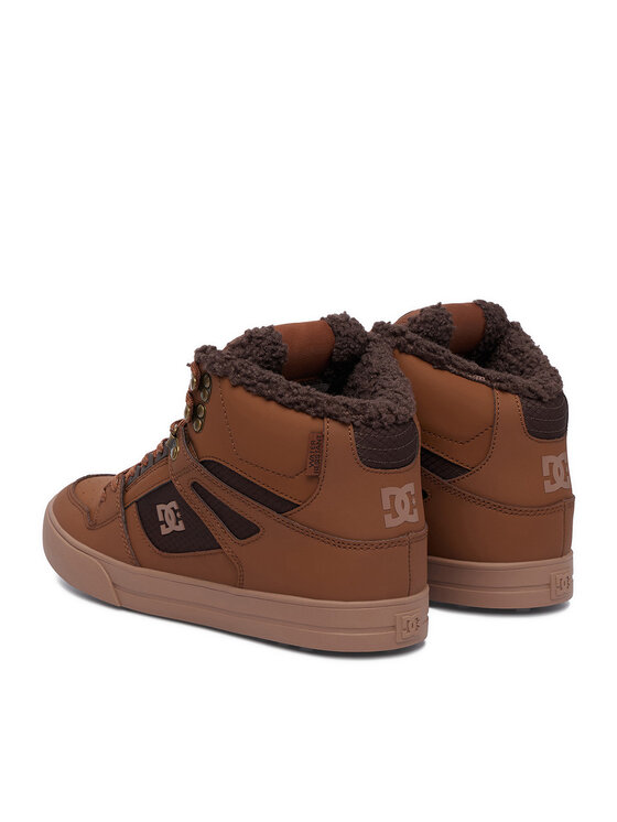 DC Shoes DC Shoes Sneakersy EO-PURE HIGH TOP WC WNT DC01802210 Brązowy