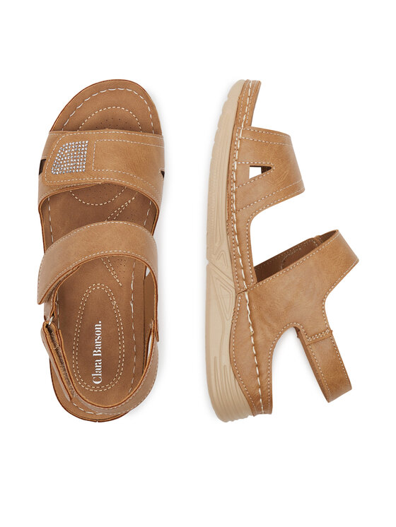 Clara Barson Clara Barson Sandalen WFA3741-1 Braun