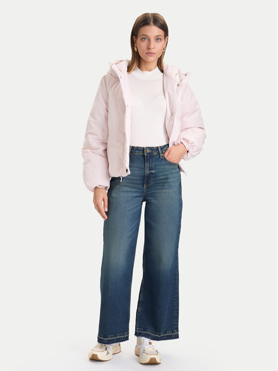 Guess Guess Zimné bundy V5BL07 WGLW2 Ružová Relaxed Fit