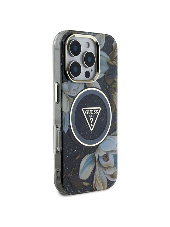 Guess Guess Etui na telefon Apple iPhone 16 Pro Czarny