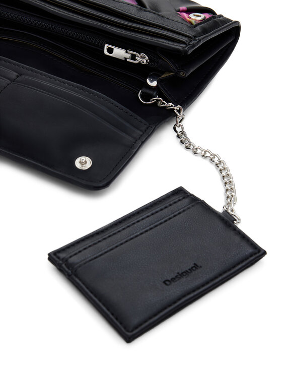 Desigual Desigual Große Damen Geldbörse 25SAYP14 Schwarz