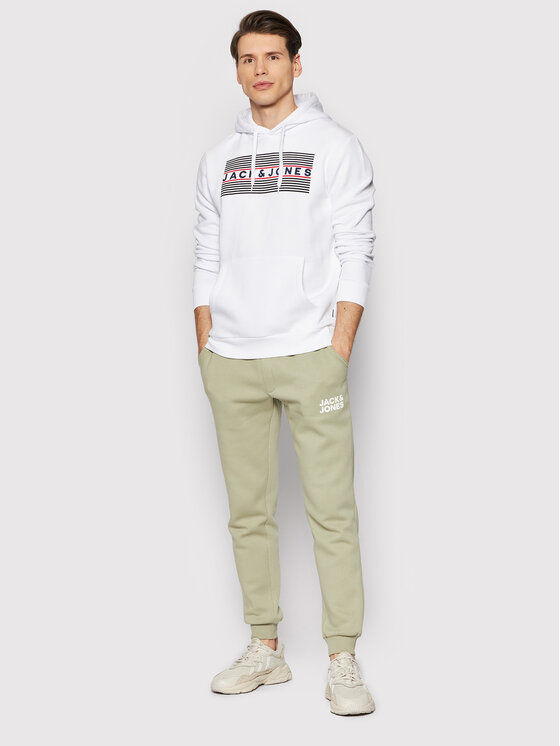 Felpa Corp Logo Sweat 12152840 Bianco Regular Fit