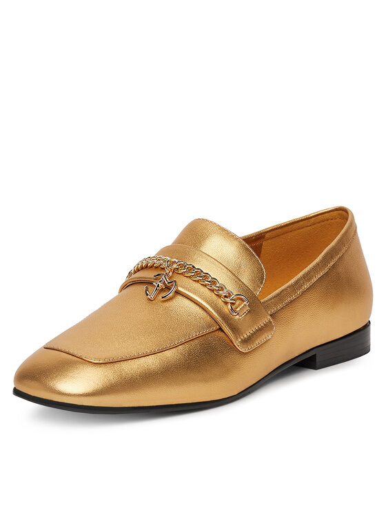 Eva Minge Eva Minge Slipper CYNIA-LT2513-37 Goldfarben