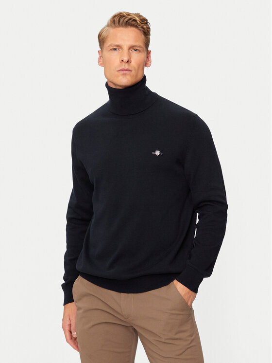 Gant Gant Dolčevita Classic 8030563 Tamnoplava Regular Fit