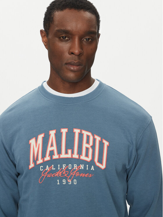 Jack&Jones Jack&Jones Džemperis Detroit 12268470 Mėlyna Relaxed Fit