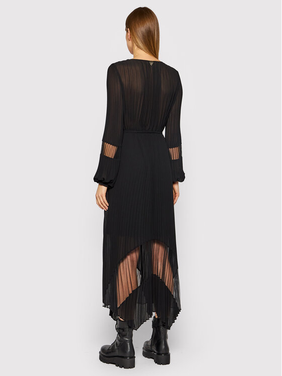 TWINSET TWINSET Vsakodnevna obleka 221LB2ECC Črna Relaxed Fit