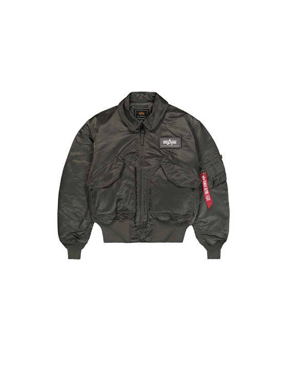 Alpha Industries Alpha Industries Kurtka bomber CWU-45 Heritage Bomber Jacket Szary Core Fit