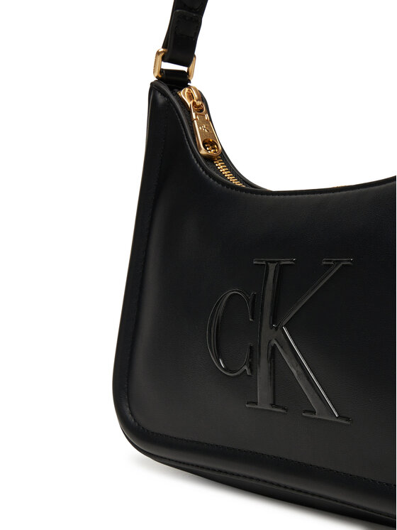 Calvin Klein Calvin Klein Τσάντα Bold Ck Small Shoulder Bag LV04F3230G Μαύρο