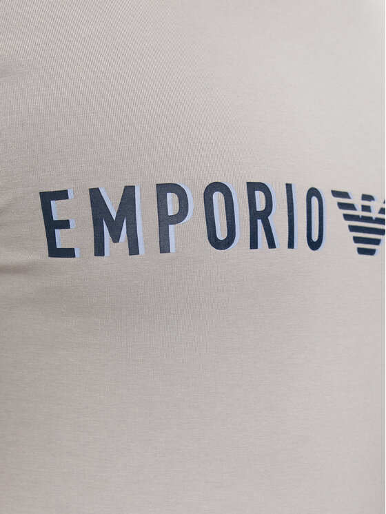 Emporio Armani Underwear Emporio Armani Underwear T-Shirt 111035 4R516 05543 Szary Regular Fit