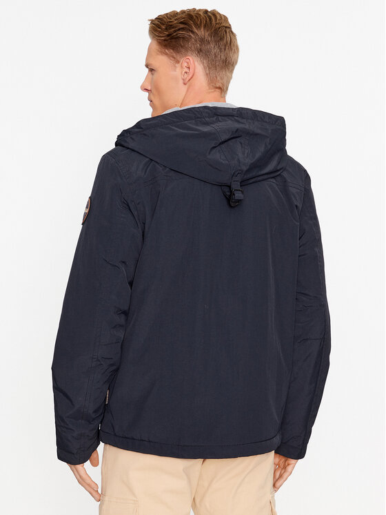 Napapijri Napapijri Übergangsjacke Rainforest NP0A4HES Schwarz Regular Fit