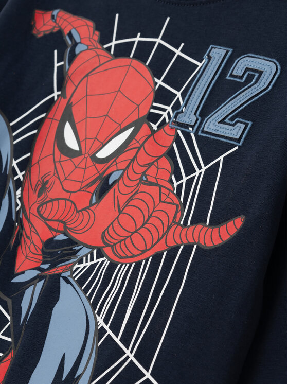 NAME IT NAME IT Blúz SPIDERMAN 13231947 Sötétkék Regular Fit