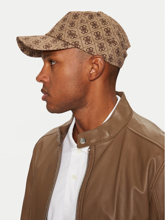 Guess Guess Kapa s šiltom AM9485 COT01 Rjava