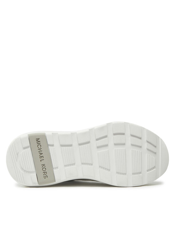 MICHAEL Michael Kors MICHAEL Michael Kors Tossud Trevor Mixed-Media Trainer 42F4TRFS7D Valge