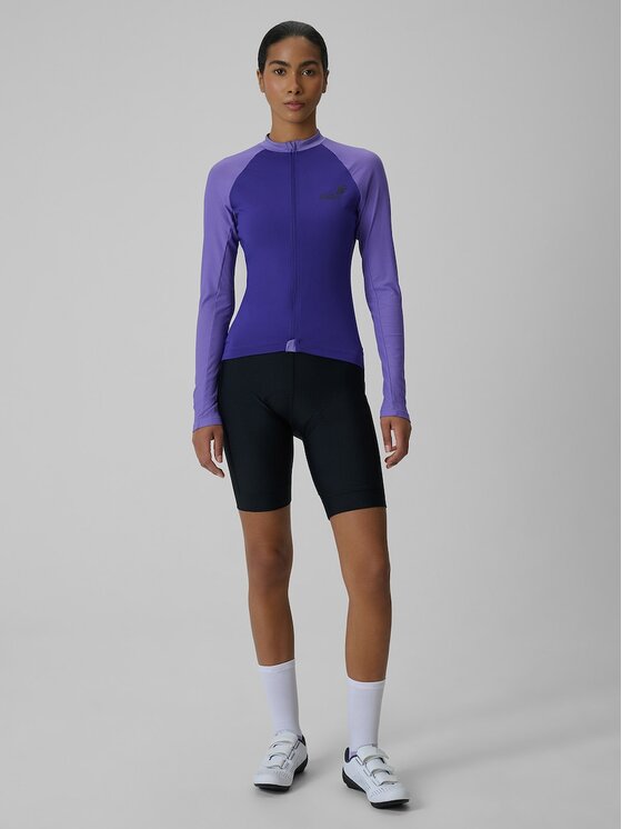 4F 4F Szorty rowerowe 4FRSS26TFSHF1733-20S Czarny Slim Fit