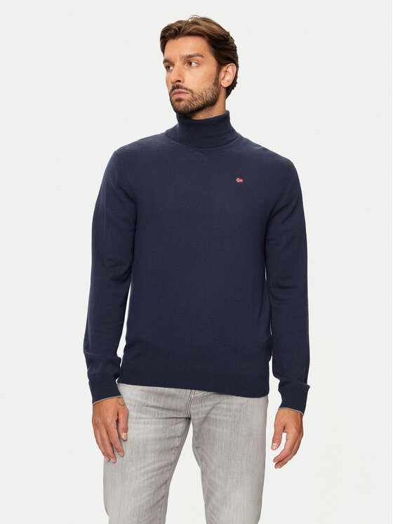 Napapijri Napapijri Golfas Damavand NP0A4GJT Tamsiai mėlyna Regular Fit