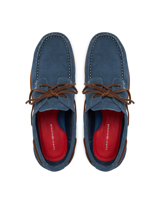 Tommy Hilfiger Tommy Hilfiger Półbuty FM0FM05387 Niebieski