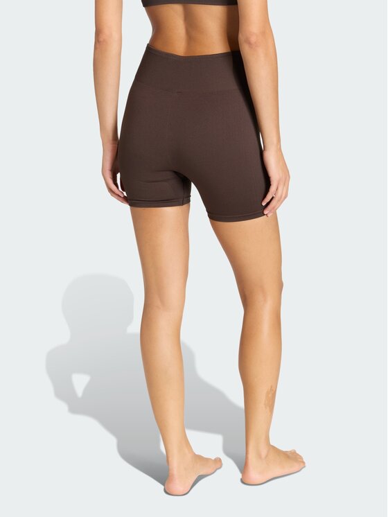 adidas adidas Szorty sportowe 151345 Brązowy Fitted Fit