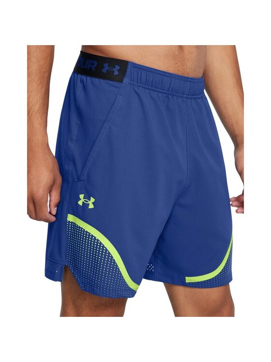 Under Armour Under Armour Szorty sportowe Vanish Woven 6in Grph Niebieski Regular Fit