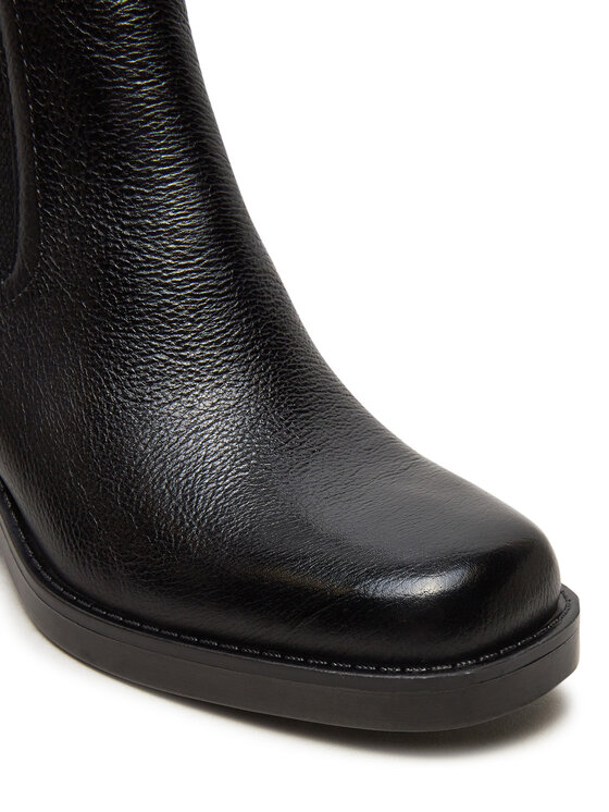 Tamaris Tamaris Kotníková obuv s elastickým prvkem 1-25309-43 Černá