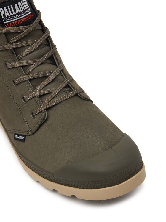 Palladium Palladium Scarponcini Pampa Lite+ Zip Wp+ 79577-325-M Verde scuro