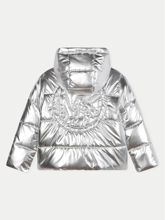 MICHAEL KORS KIDS MICHAEL KORS KIDS Giubbotto invernale R30187 M Argento Regular Fit