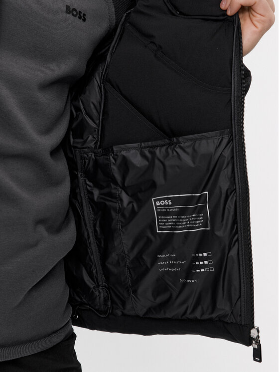 Boss Übergangsjacke J_Titanium 50505233 Schwarz Regular Fit  