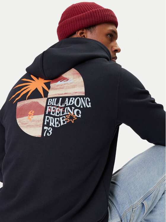 Billabong Billabong Bluză Foundation Po EBYSF00175 Negru Regular Fit