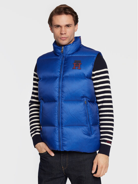 Tommy Hilfiger Tommy Hilfiger Елек Zero Gravity MW0MW28732 Син Regular Fit