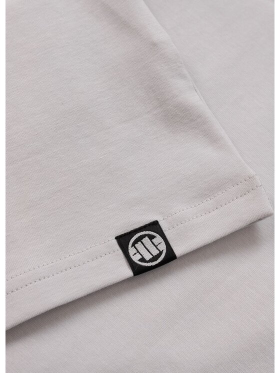 PITBULL PITBULL T-Shirt MINIMAL Biały Regular Fit