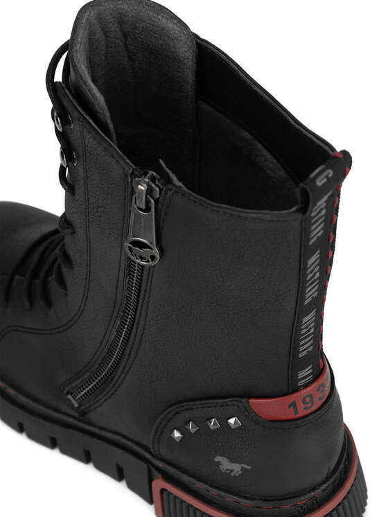 Mustang Mustang Botine 1502-502 Negru