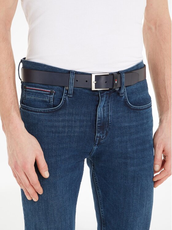 Tommy Hilfiger Tommy Hilfiger Pasek Męski Adan 3.5 AM0AM11458 Granatowy