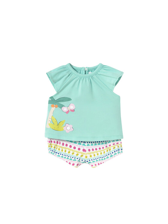 Mayoral Mayoral Compleu copii 1671 Verde Regular Fit