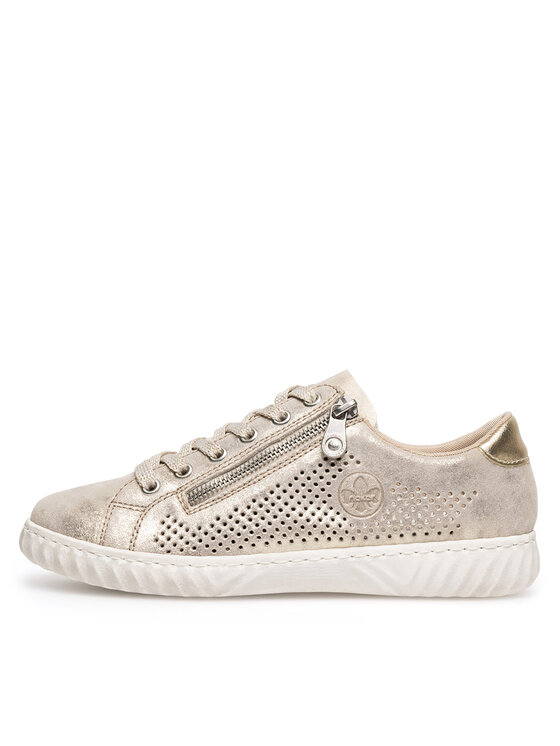 Rieker Rieker Sneakers N0901-62 Goldfarben