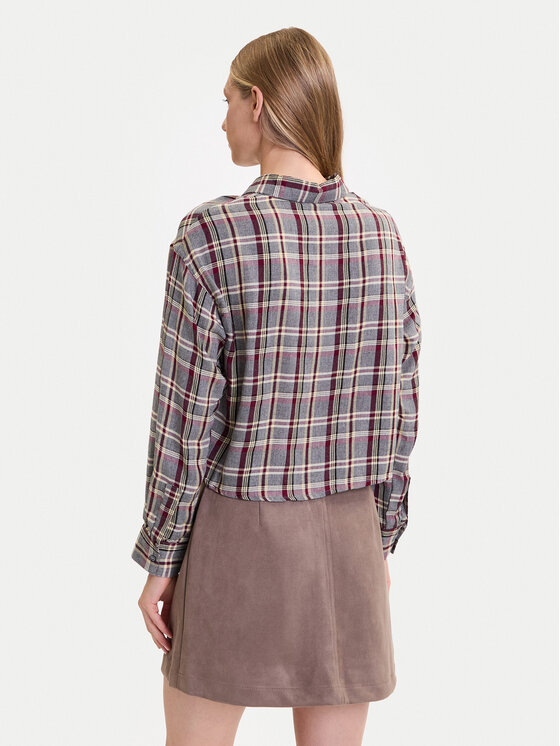 ONLY ONLY Koszula Riley 15351443 Szary Regular Fit