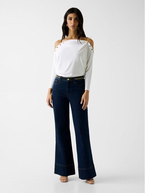 Marciano Guess Marciano Guess Top 180653 Beżowy Classic Fit