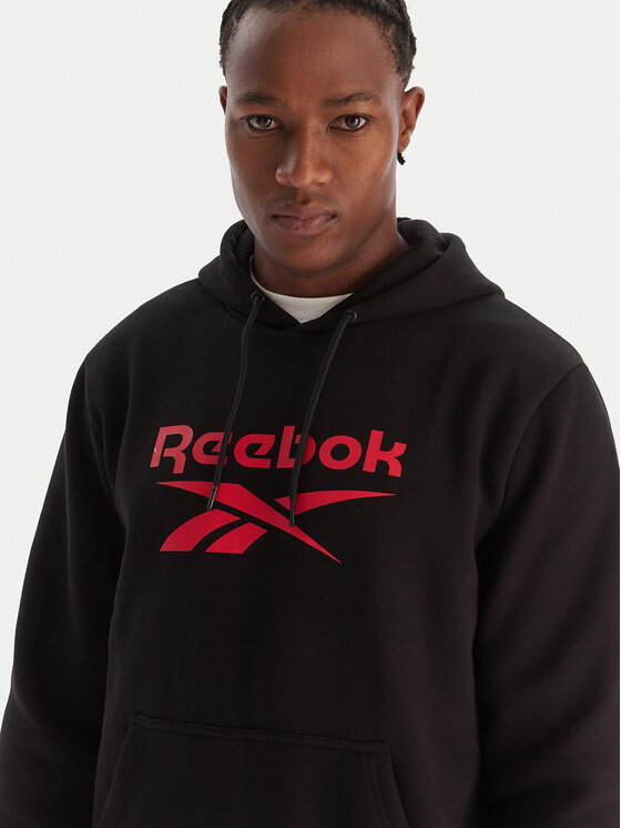 Reebok Reebok Суитшърт RK25152CCM Черен Regular Fit