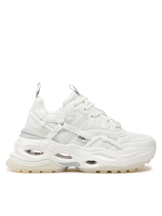 Buffalo Buffalo Sneakersy Triplet Hollow 1630350 Biela