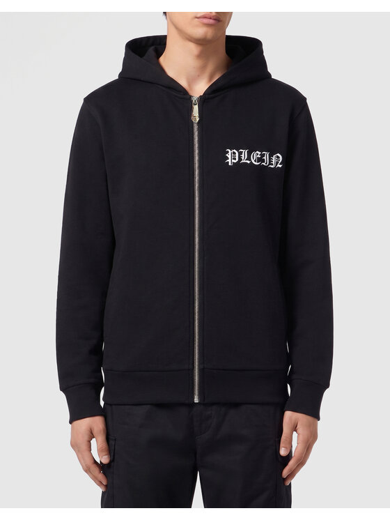 PHILIPP PLEIN PHILIPP PLEIN Felpa 31707 Nero Athletic Fit
