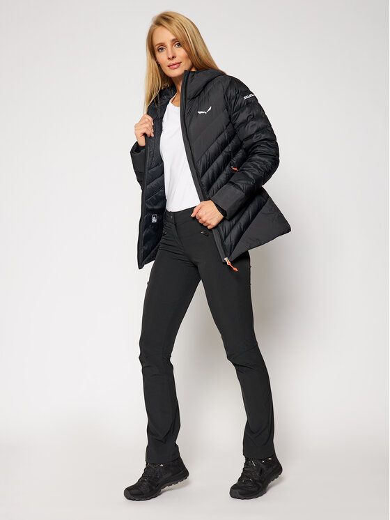 Salewa Salewa Пухено яке Ortles Medium 27162 Черен Regular Fit